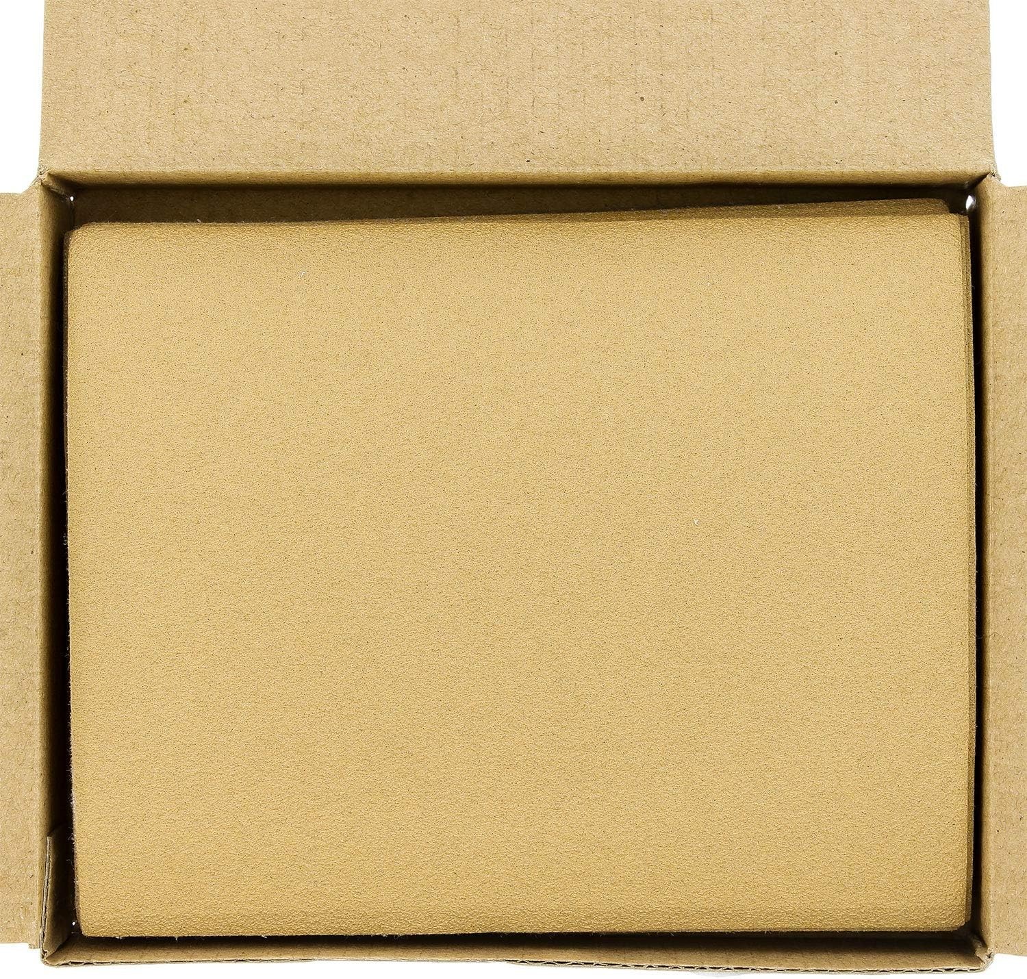 1/4 Sheet Sandpaper 120 Grit Gold Hook & Loop 4.5×5.5in 25 Pack For Palm Sanders