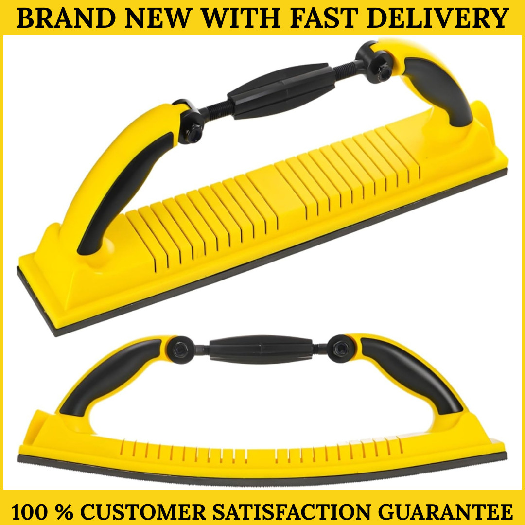 Adjustable Radius Hand Sanding Block Hook & Loop Longboard File for Auto Wood