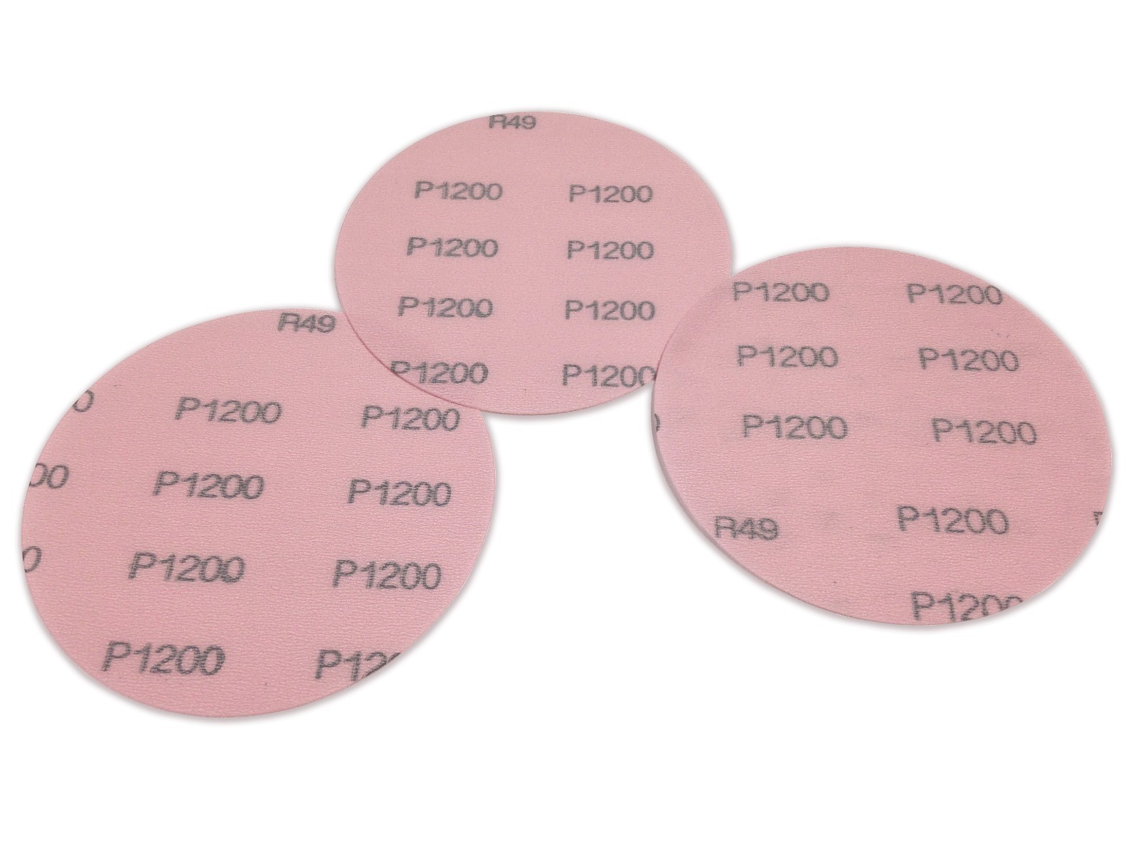 6″ 50 Pack 1200 Grit Waterproof Hook and Loop Film Sanding Discs – Wet Sand Auto