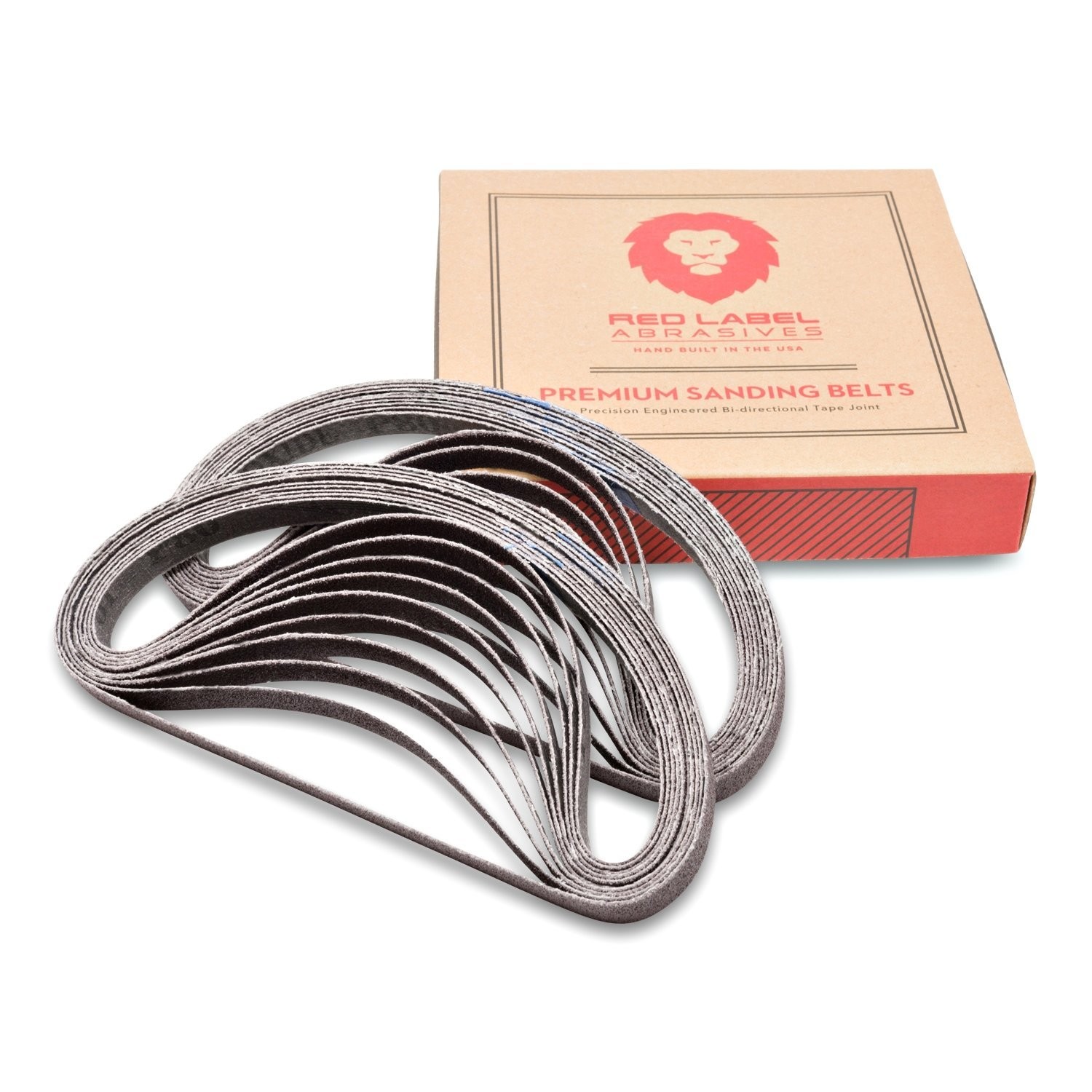 1/2 X 18 Inch 80 Grit Aluminum Oxide Air File Sanding Belts, 20 Pack Sanding …