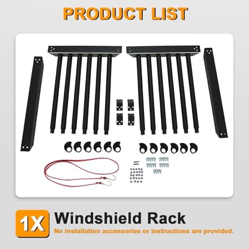 5-Lite Windshield Glass Rack 24-Inch Height Windshield Rack Auto Glass