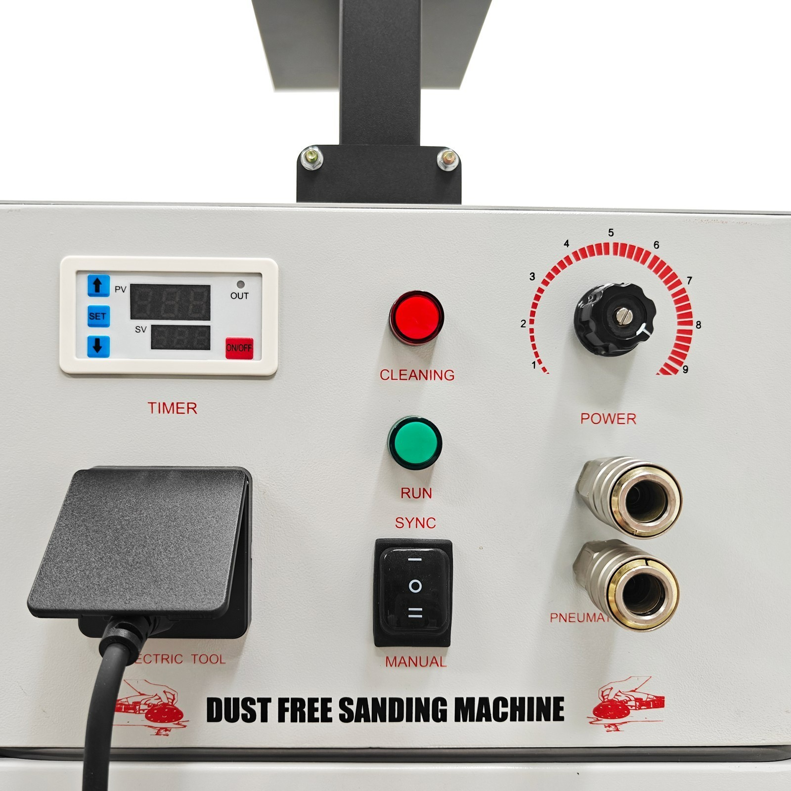 Dust-Free Sanding Machine Dry Grinding Operations Spray & Polish Processes 220V