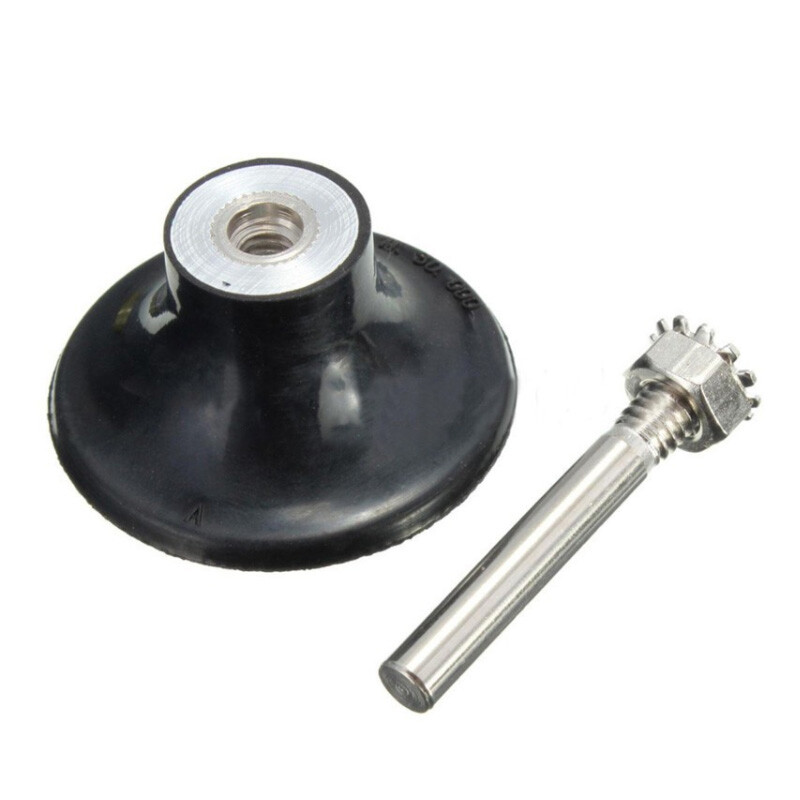 1″ 2″ 3″ 25 50 75mm Sanding Disc Holder Roll & Lock Rotary Pad Holder 1/4″ Shank