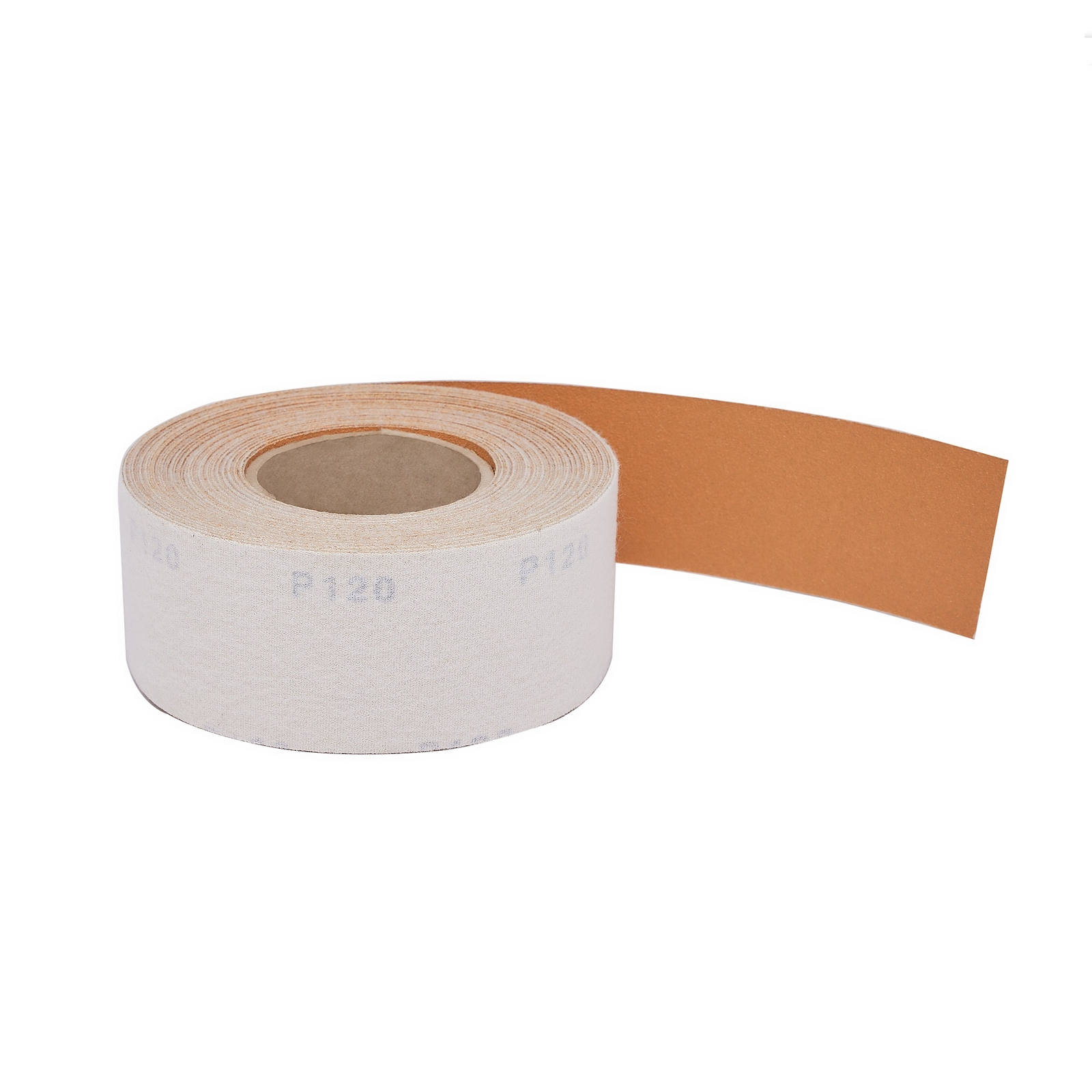 2-3/4” x 20 Yard Ceramic Grain Sanding Paper Hook Loop Orange Sandpaper Roll P40