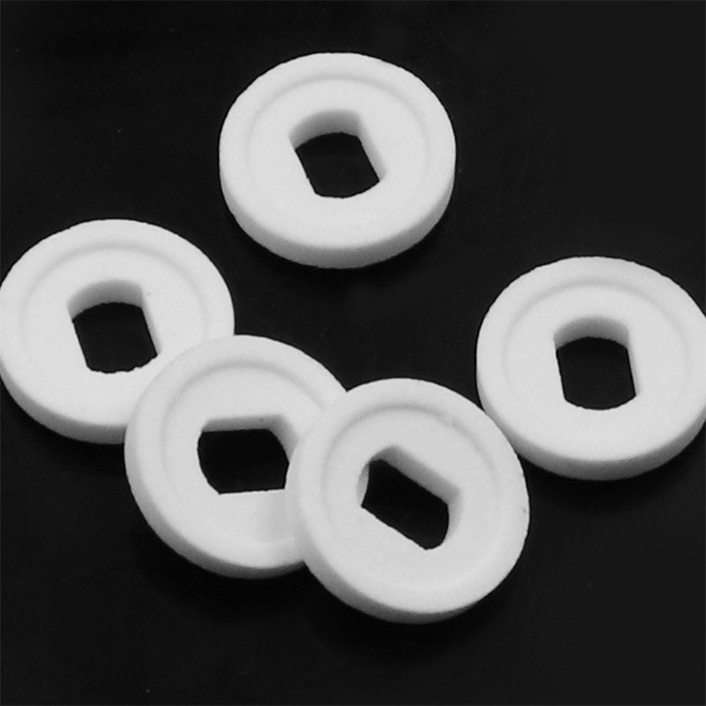 10Pcs 22mm Grinding Wheel 150# Single-sided Concave Shape Disc Replacement White
