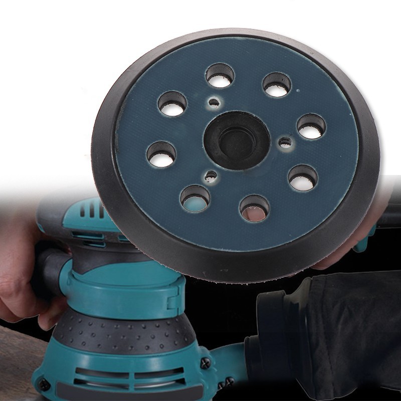5in Orbital Sander Replacement Pad Hook Loop 8-Hole for 3-Screw 4-Screw Sanders