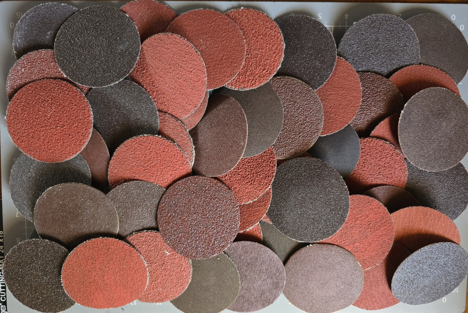 50 Roloc Sanding Disc Lot 3 Inch Assorted Grit Sandpaper 3M