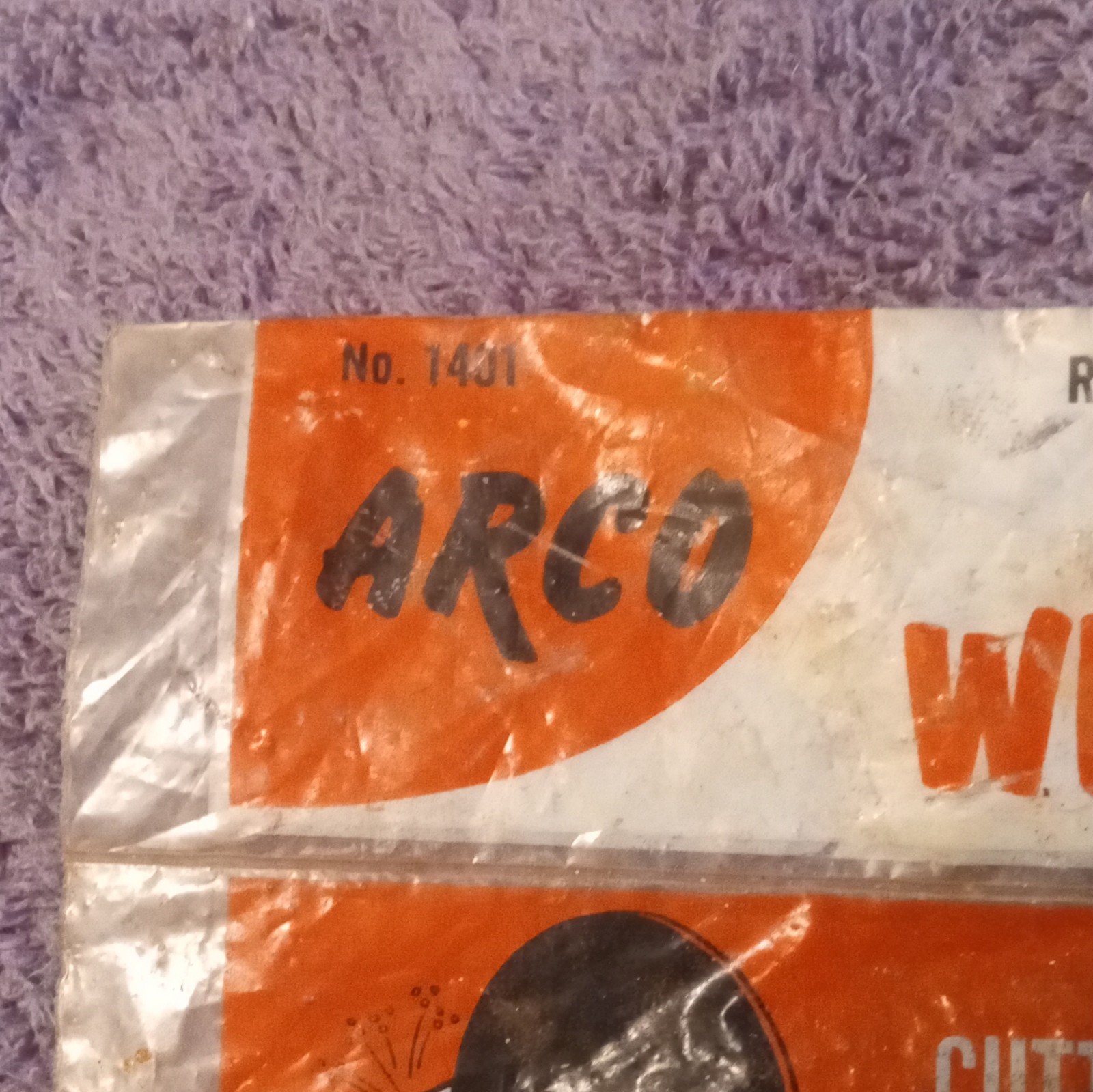 ARCO Whizz-Disc Silicon Carbide Cutting Wheel & Sanding Disc No. 1401