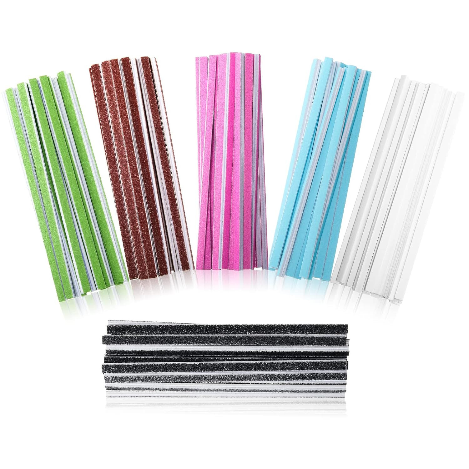 120 Pieces Sanding Twigs Cushioned Abrasive Sanding Sticks for Models Woodworkin