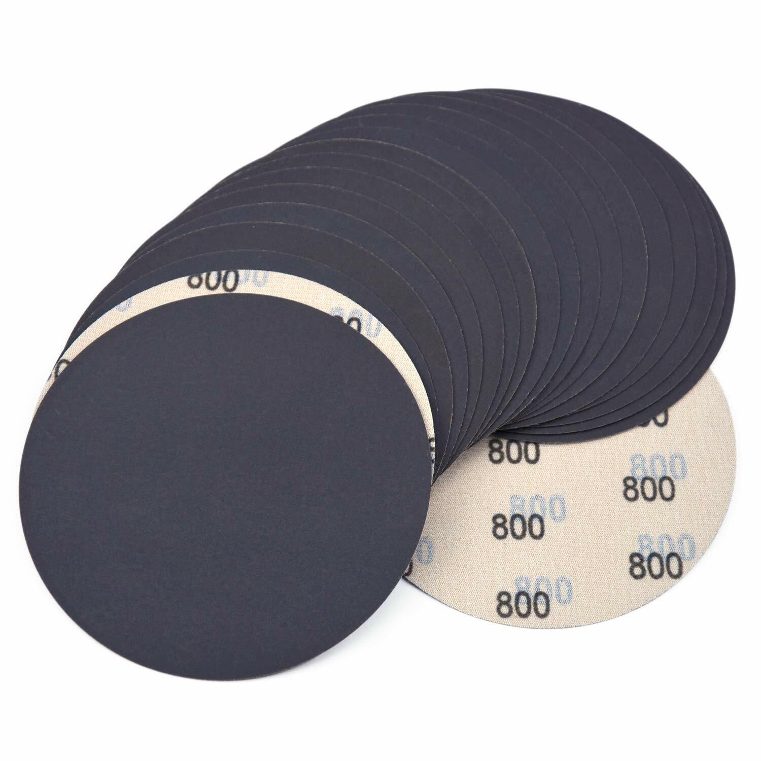 6inch Hook Loop Sanding Discs 600 800 1000 1500 2000 3000 Grit Wet Dry Sandpaper