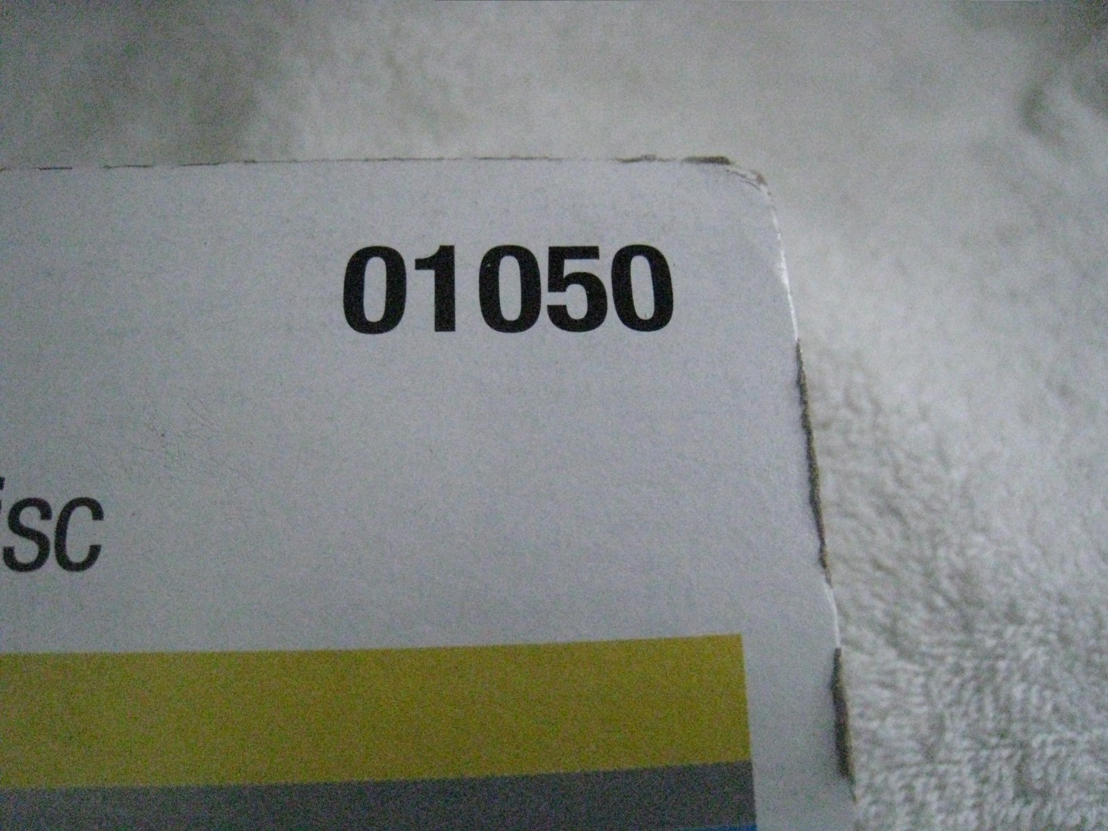 3M 01050 Finishing Film Dust Free Disc PACK 100 (6″, hookit attachment) P1500