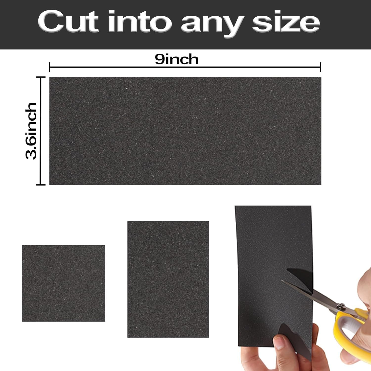 36 Pcs Wet Sand Paper Assortment, 280-3000 Grit 9 X 3.6 Inch |