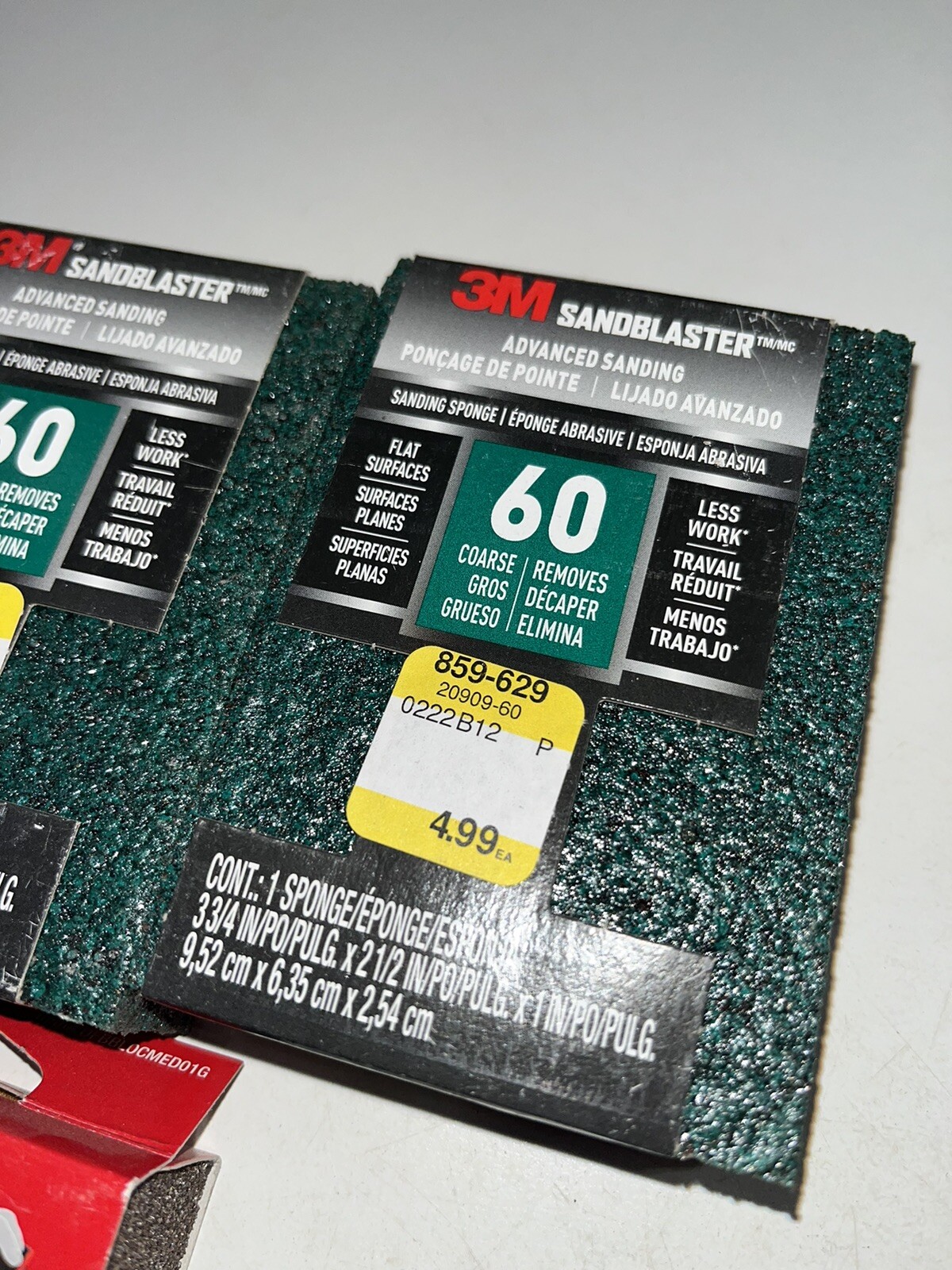 3M Sand Blaster Advance Sanding Sponge + Diablo Flat Sanding Sponge Set of 7