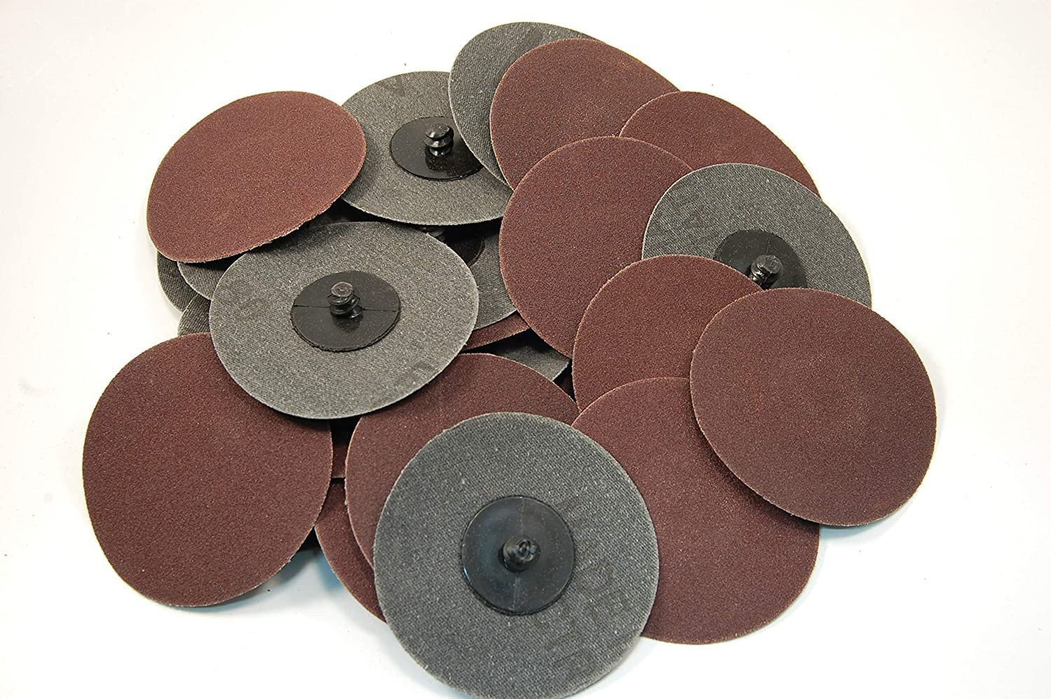 (25pc) Rogue River Tools 3″ Quick-Change Sanding Discs (Type – R) (180 Grit)