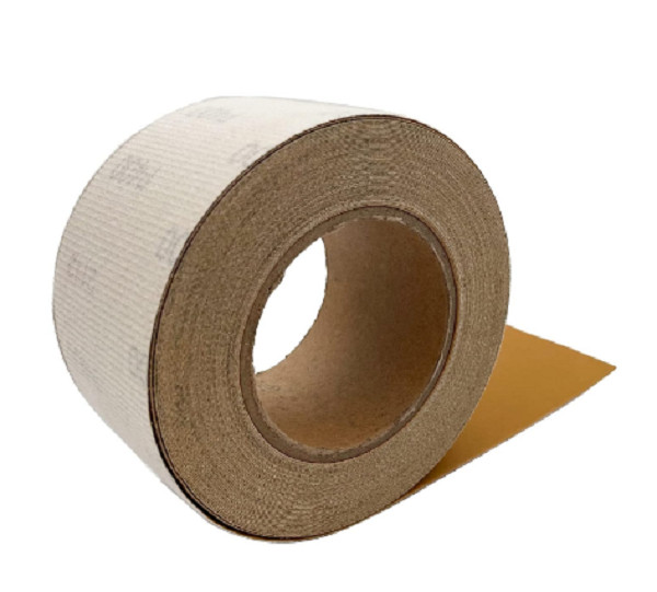 Hook&Loop Longboard Gold Sandpaper Roll 2-3/4″ X 20 Yard Aluminium Oxide P60-800