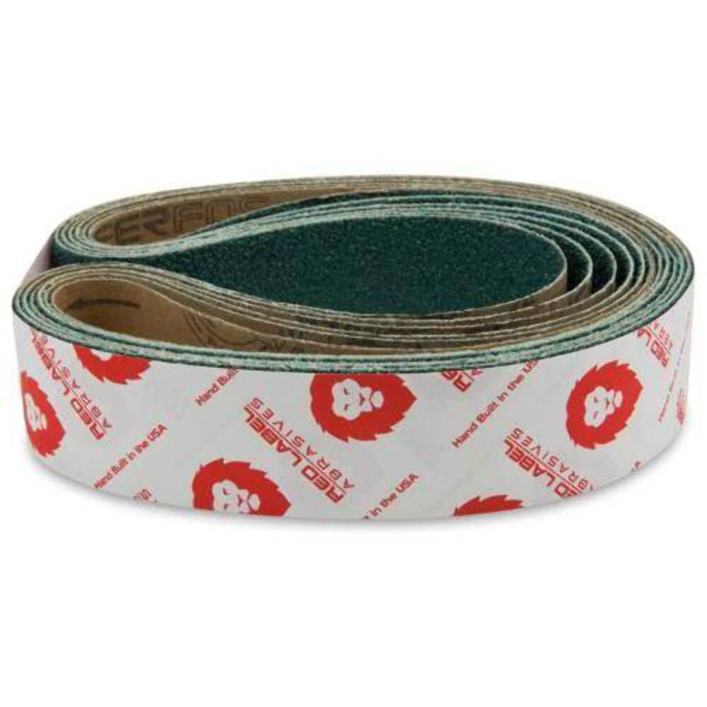 2″ x 42″ 24-120 Grit Zirconia Sanding Belt for Heavy Duty Metal Grinding 6 Pack