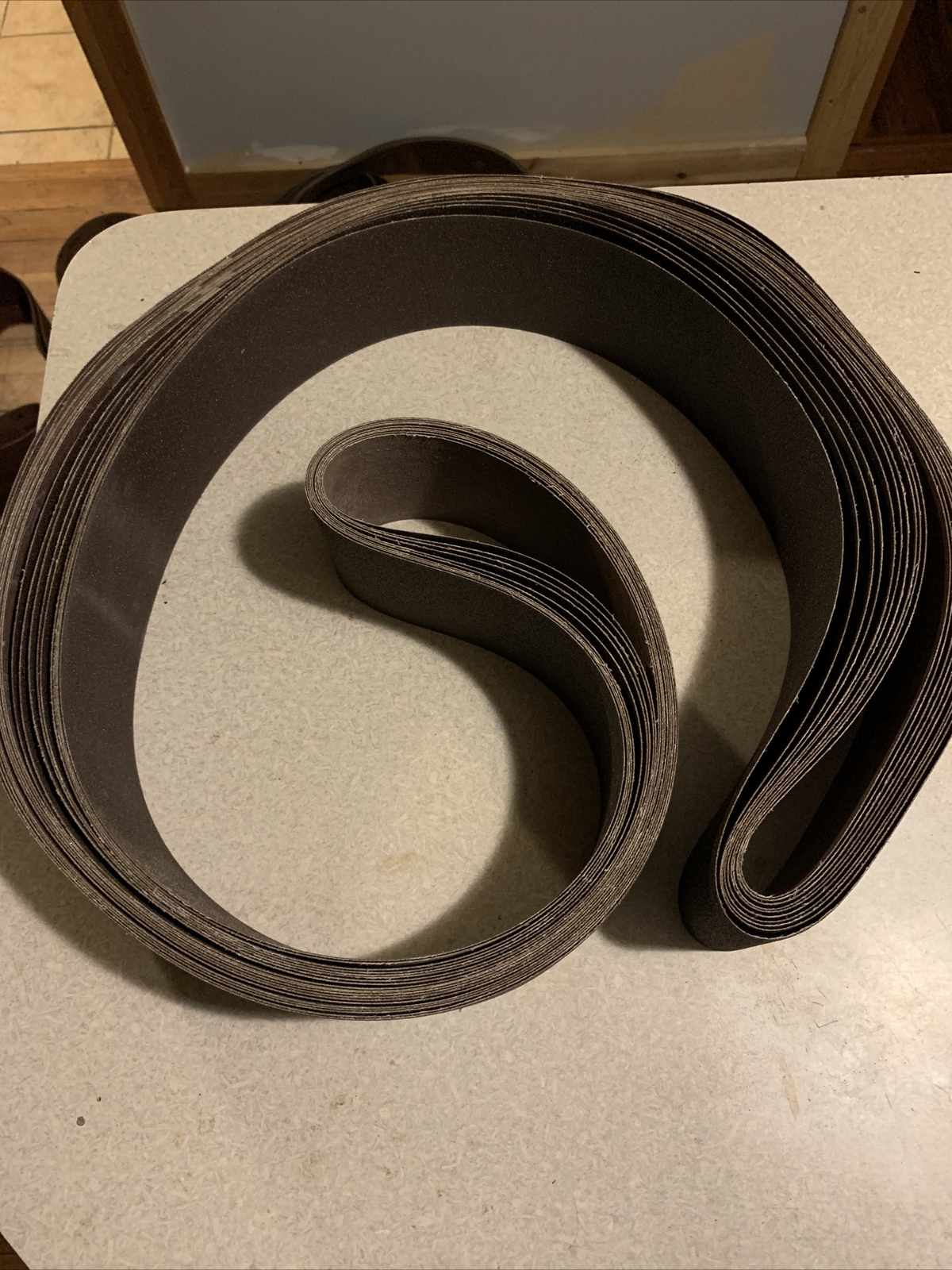 Sun Abrasives 4” X 132” Sanding Belt 80grit Resin Bonded Aluminum Oxide Qty Of 2