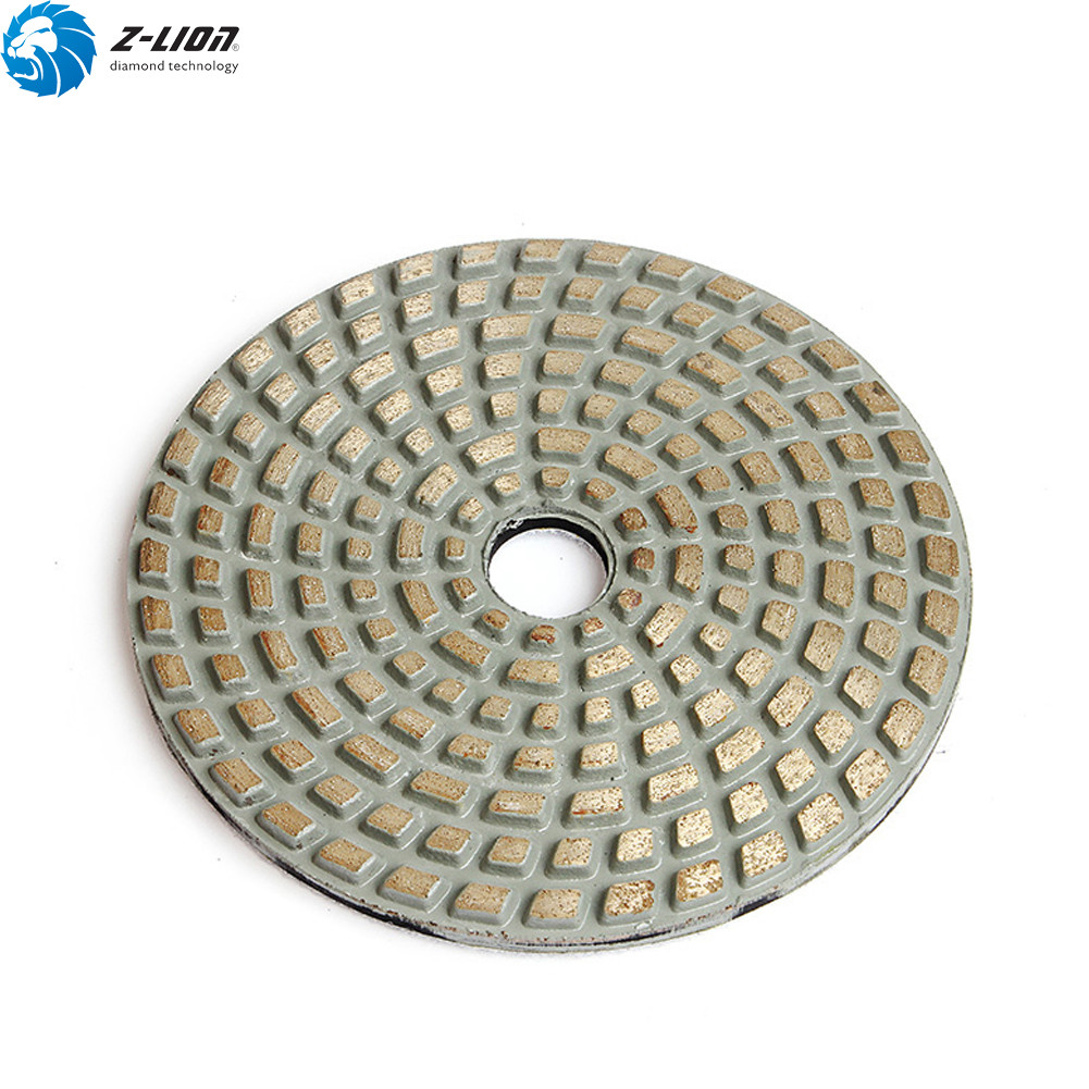 4” Diamond Grinding Pads Metal Bonded Floor Polishing Pads Grinding Disc Stone
