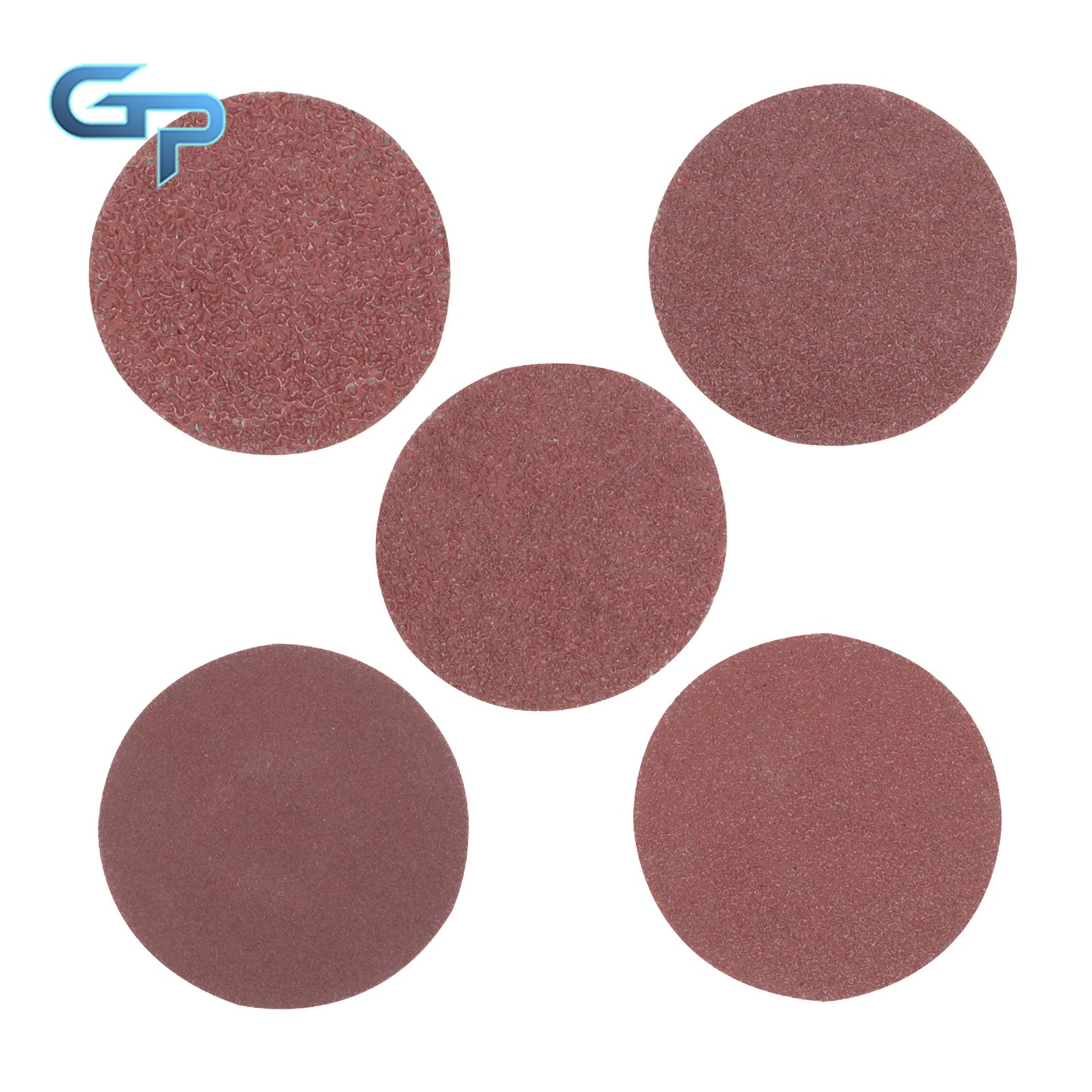 50 PCS 2 Inch 36/60/80/120/240 Grit Roll Lock Sanding Discs for Die Grinder