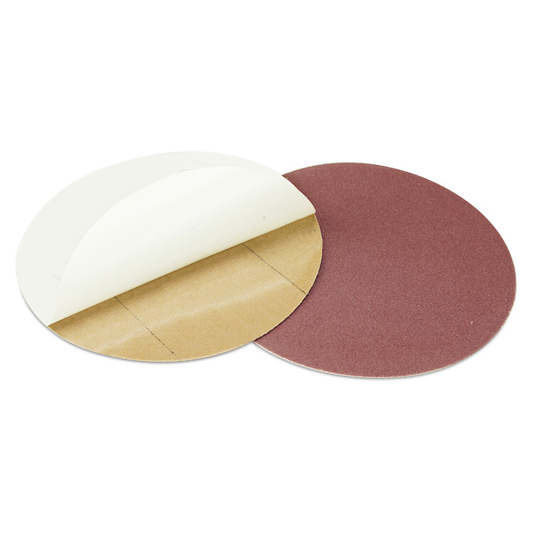 8 Inch PSA Aluminum Oxide Sanding Disc, Self Adhesive Peel and Stick – 10 Pack