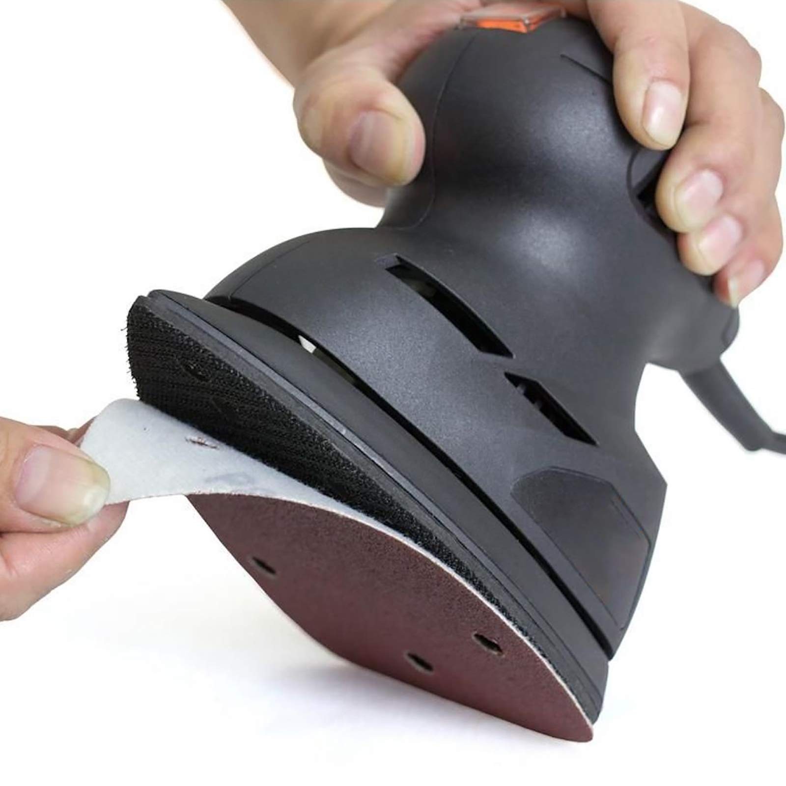 50 Pcs Mouse Detail Sanding Paper Assorted Grits Detail Sandpaper for Wood Metal