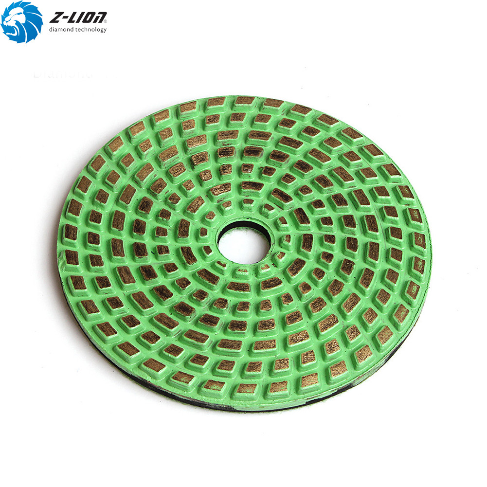 4” Diamond Grinding Pads Metal Bonded Floor Polishing Pads Grinding Disc Stone