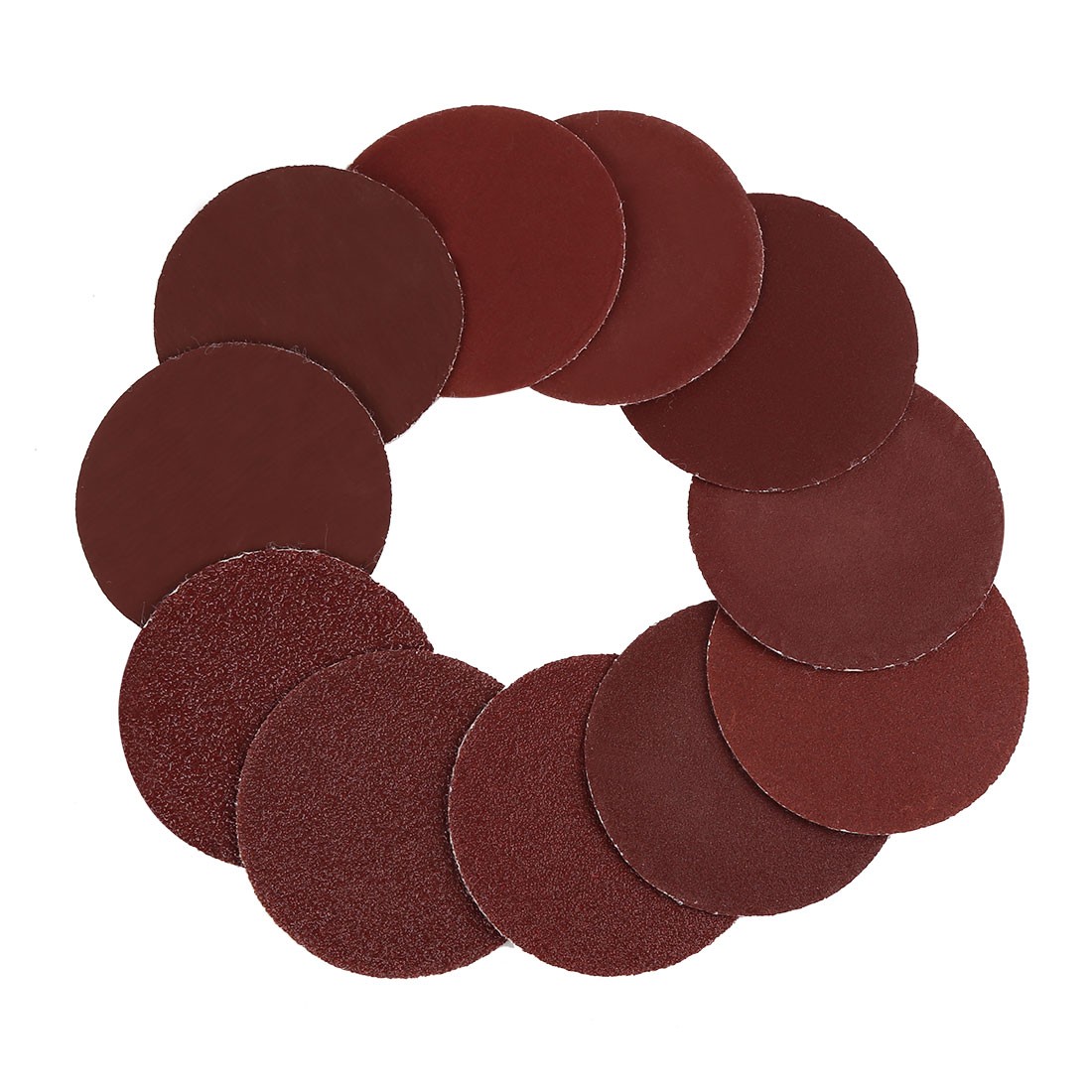 200pcs 2 Inch Hook and Loop Sanding Discs Pads 60 80 120 180 240 Grits Sandpaper