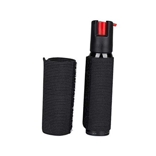 Cyclist Pepper Spray with Adjustable Bike Strap, 45 Burst, 10 Foot (3 meter)