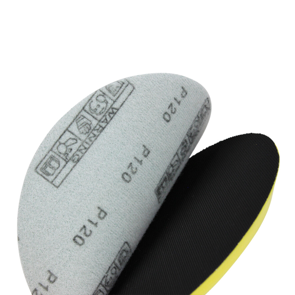 BHA 5″ Green Film Hook & Loop Sanding Discs, Wet/Dry Orbital Sandpaper – 50 Pack