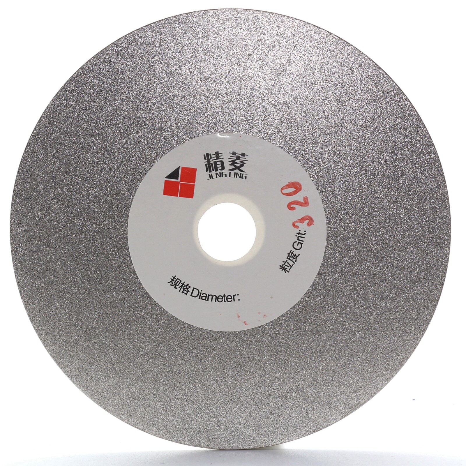 4″ inch 100mm Grit 320 Diamond Grinding Disc Wheel Coated Flat Lap Disk Lapidary