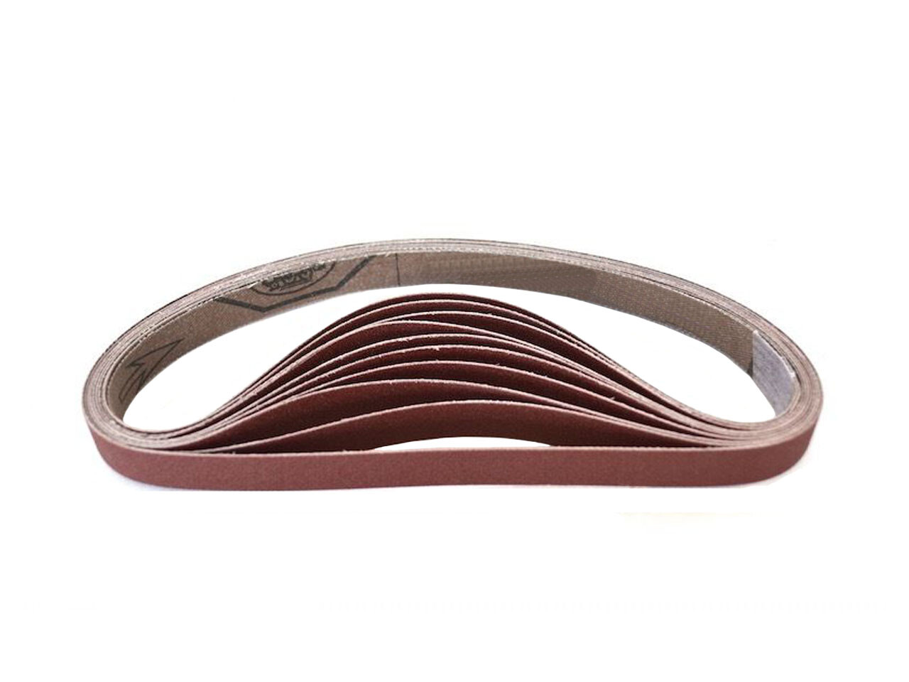 STARCKE 1/2″ x 18″ Premium Aluminum Oxide Cloth Sanding Air File Belts