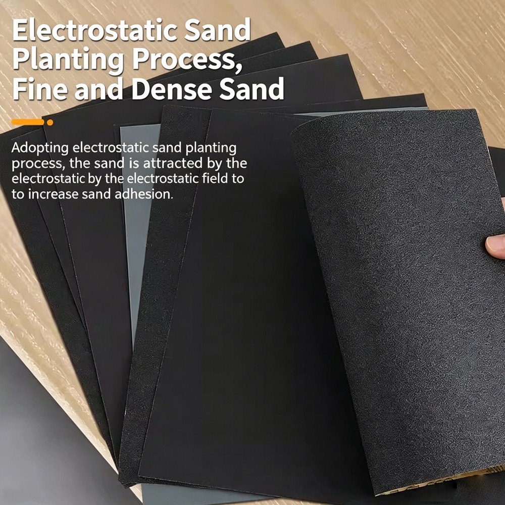 25PACK 220-1000 Grit Sand Paper 9×11 In Wet Dry Sandpaper Sheets Silicon Carbide