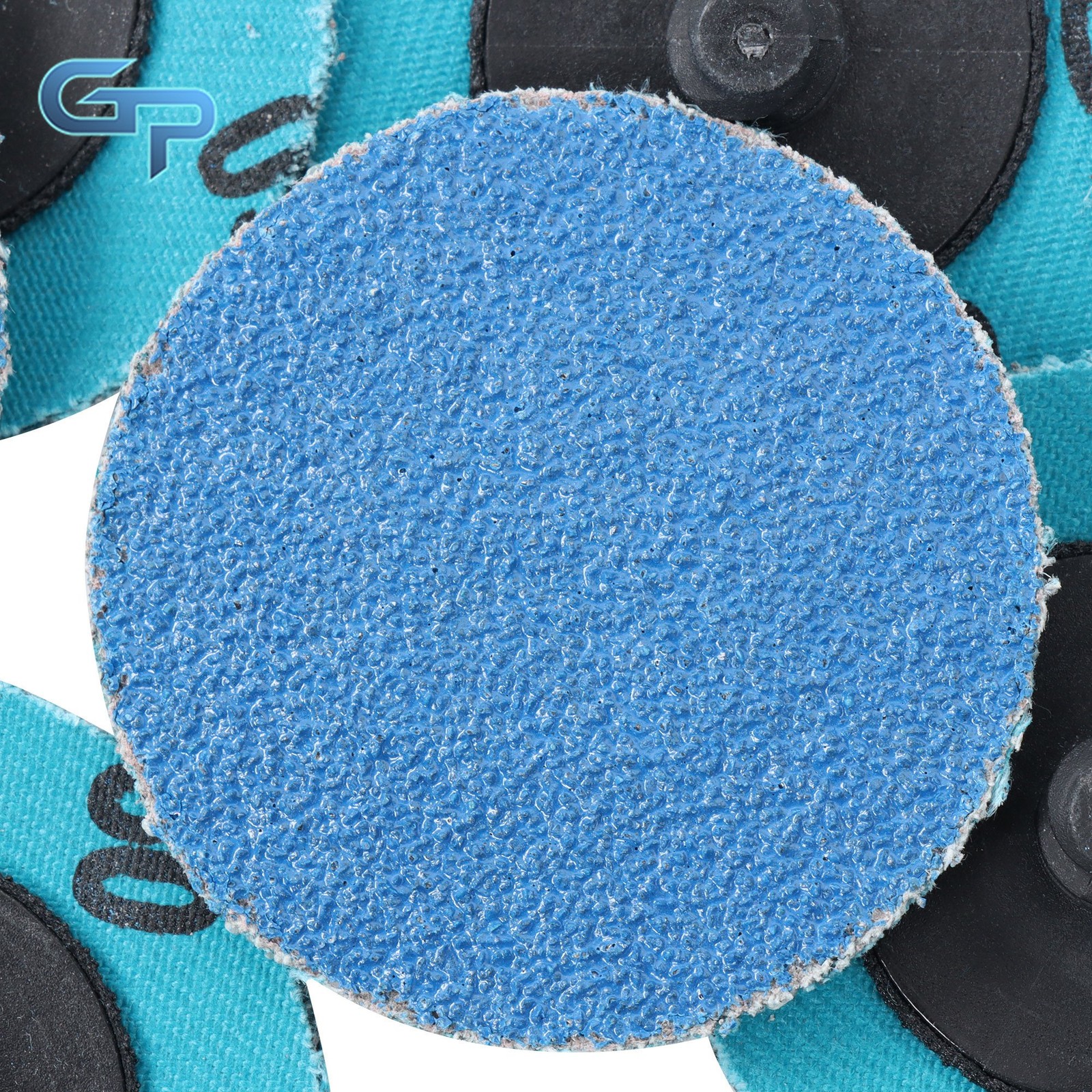 80 PCS 2 Inch 36/60/80 Grit Roll Lock Sanding Discs for Die Grinder Accessories