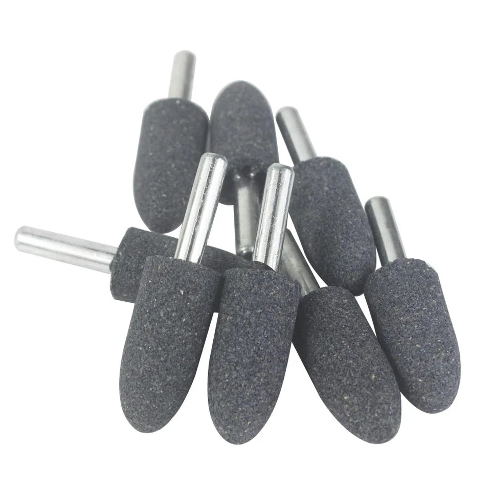 16 mm Cone Shape Grinding Stone – 1/4″ Shank Aluminum Oxide Mounted Grinding