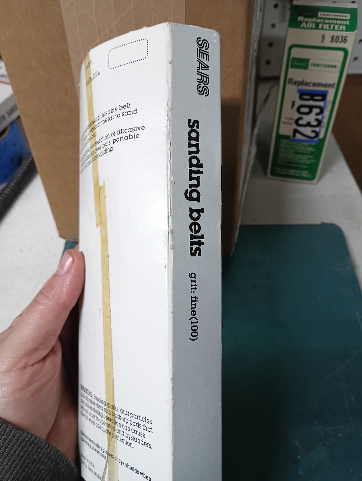 Sears 1×42 Sanding Belts 100 Grit
