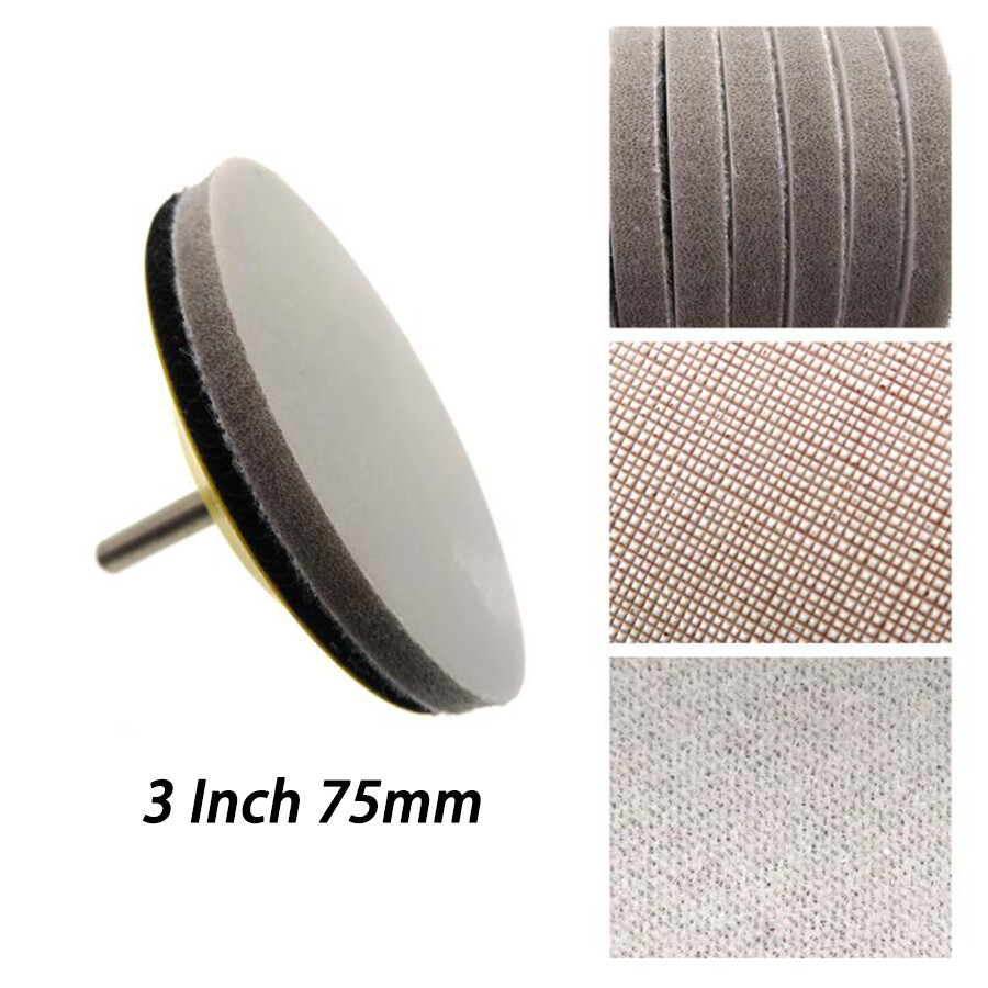50mm/75mm Sponge Sanding Discs 320 – 8000 Grit Wet and Dry Hook & Loop Sandpaper