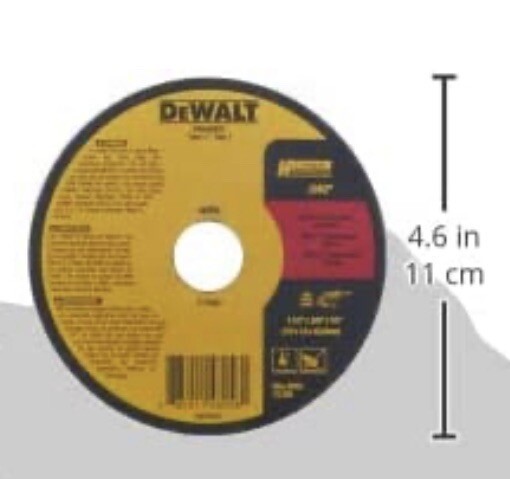 DeWalt Fast Cut-Off Wheel 4.5″ x 0.04″ x 0.875″ Power Tool Accessory New