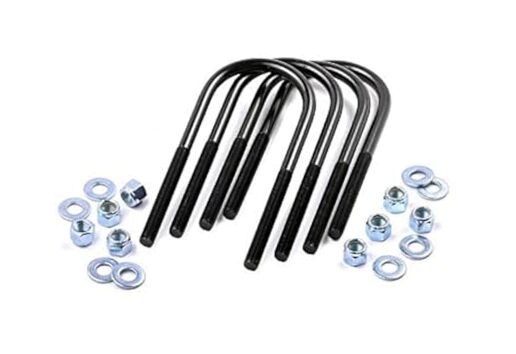 1/2″ Round Suspension U-Bolts | 1/2 x 3.25 x 6.5-7629,Black