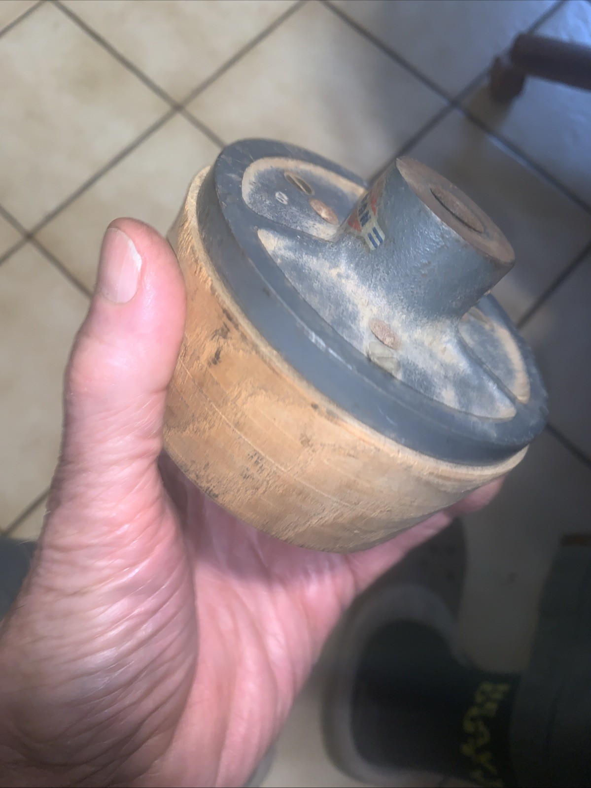 Sears Craftsman sanding drum Dia-4″, face – used