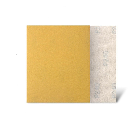 100PCS 4.5X5.5In(115X140mm)240Grit Gold Sanding paper Sheets For Car&Wood&Metal