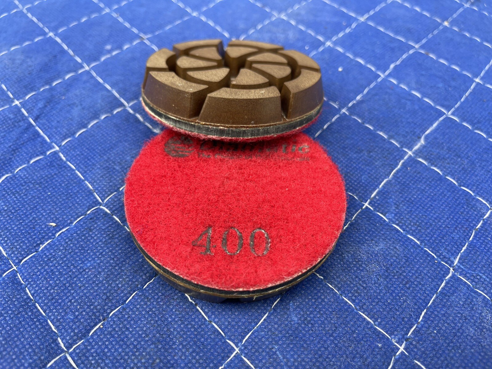 Diamatic Ceramic Bonded Diamonds Rubber Backet – 400 Grit