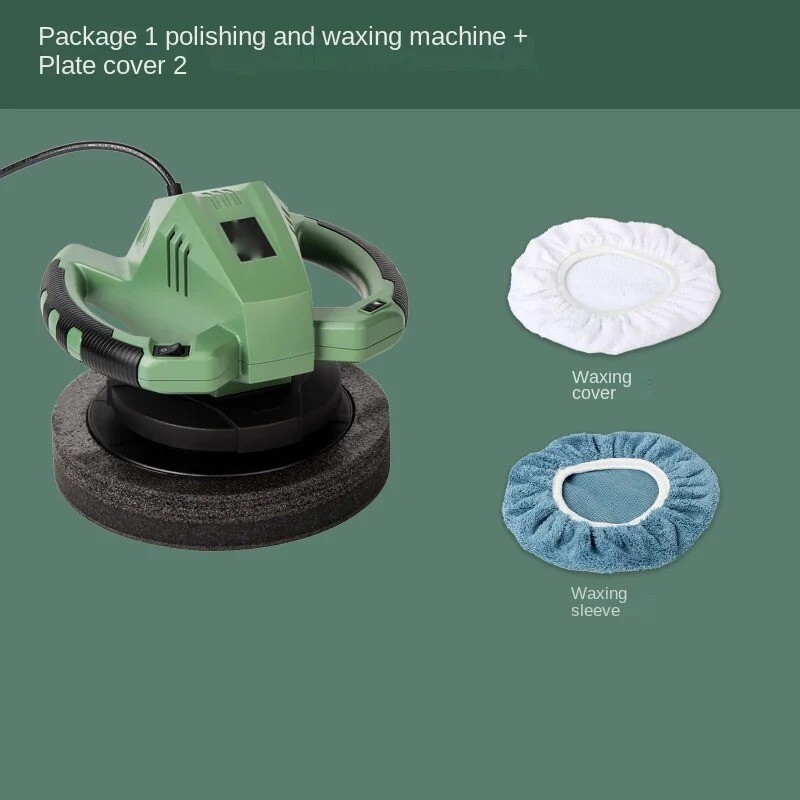Wood Floor Waxing Machine Home Use 6-Speed Settings and Marble Electric Polisher