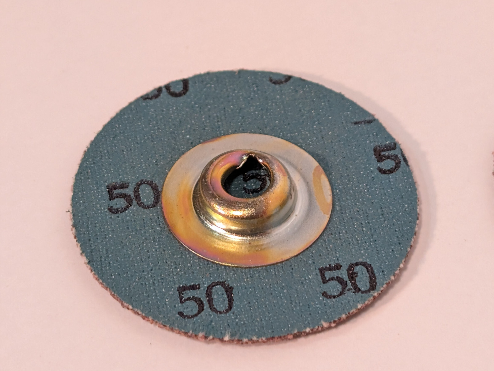 Standard Abrasives 522304 SOCATT Laminated Discs 1-1/2″, 50AO, 2 Ply, 100 Count