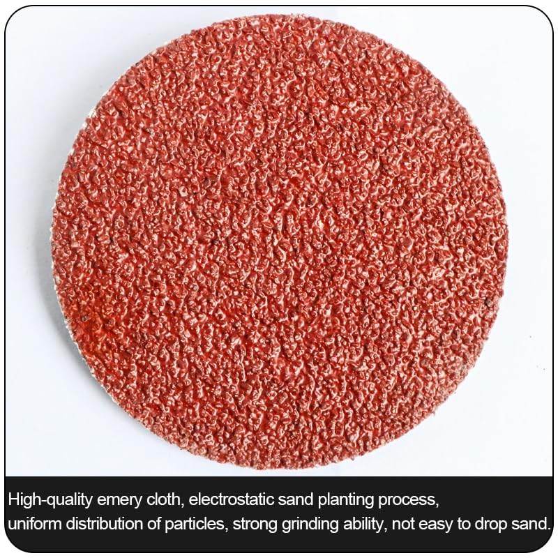 Hiqalty 100Pcs 2″ inch Sanding Disc Surface Conditioning Quick 2 inches
