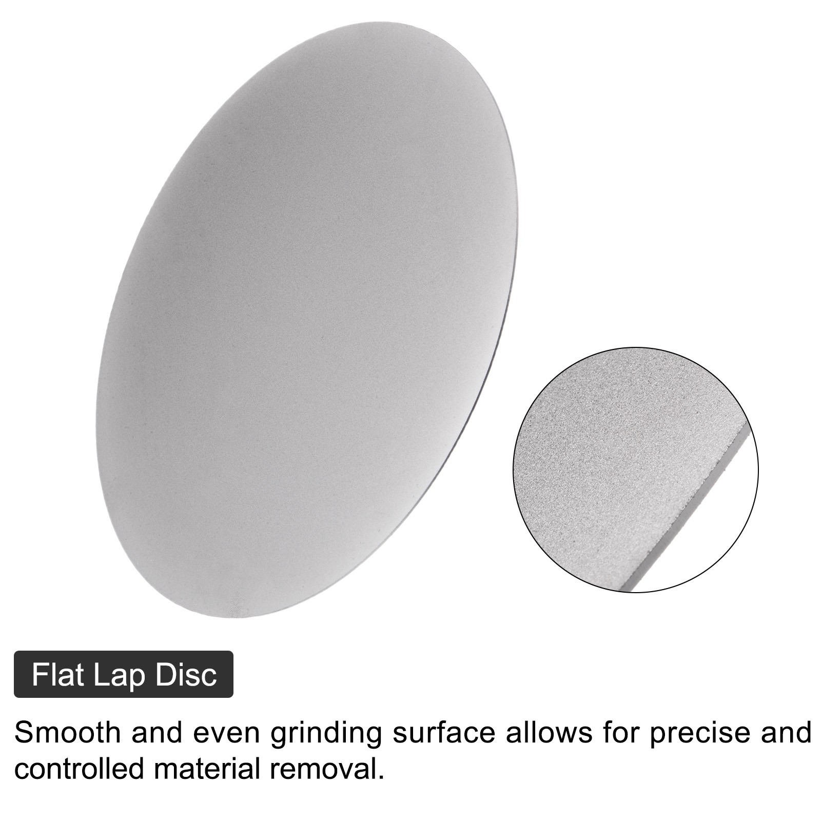 Diamond Sanding Grinding Disc 12″ Grit 600 No Center Hole Flat Lap Wheel Disk