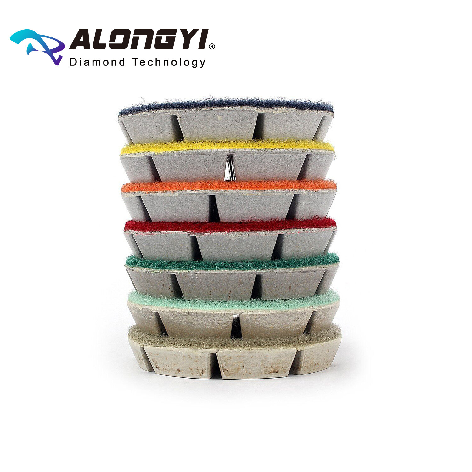 Diamond Floor Polishing Pads 4 Inch for Floor Machine Wet Dry