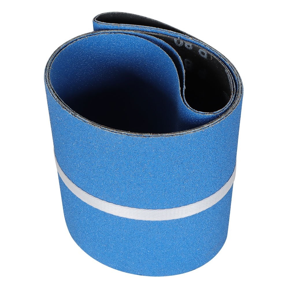 USA PREMIUM ZIRCONIA, X-WEIGHT SANDING BELTS 6″ X 48″, 2 – PACK, 80-GRIT