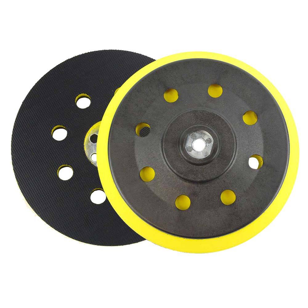 Rubber Sander Pad Soft (Hook & Loop 8 Holes 6″) Replaces Makita A-91207 – RSP44