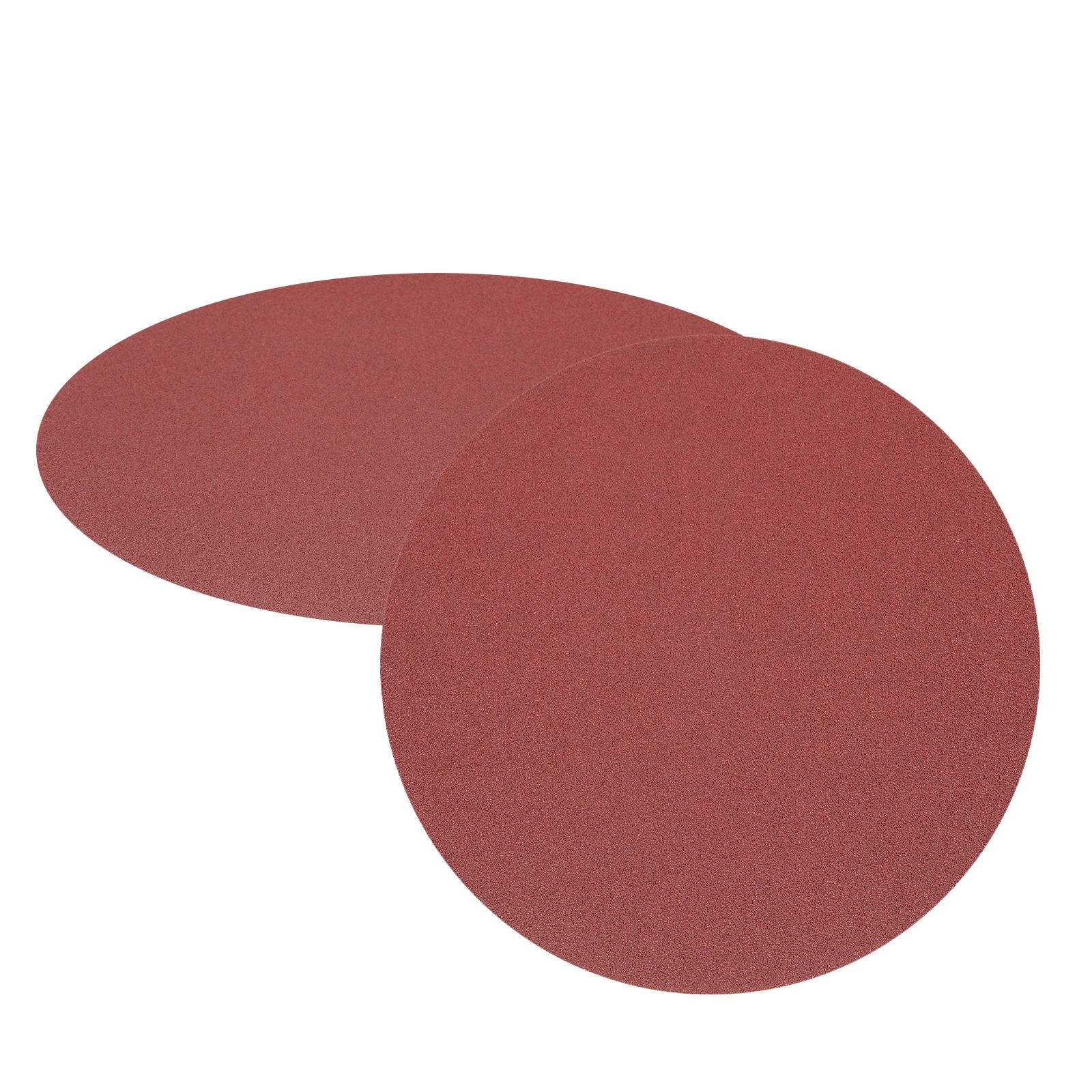 2pcs 10″ Hook and Loop Sanding Discs 100 Grits Aluminum Oxide Sandpapers