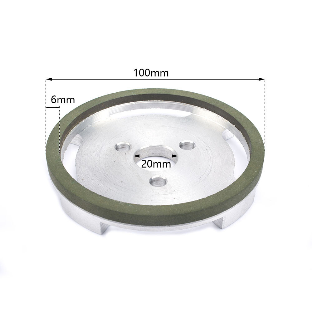 4” Diamond Grinding Wheel Cutting Disc For Tungsten Steel Milling Cutter Tool